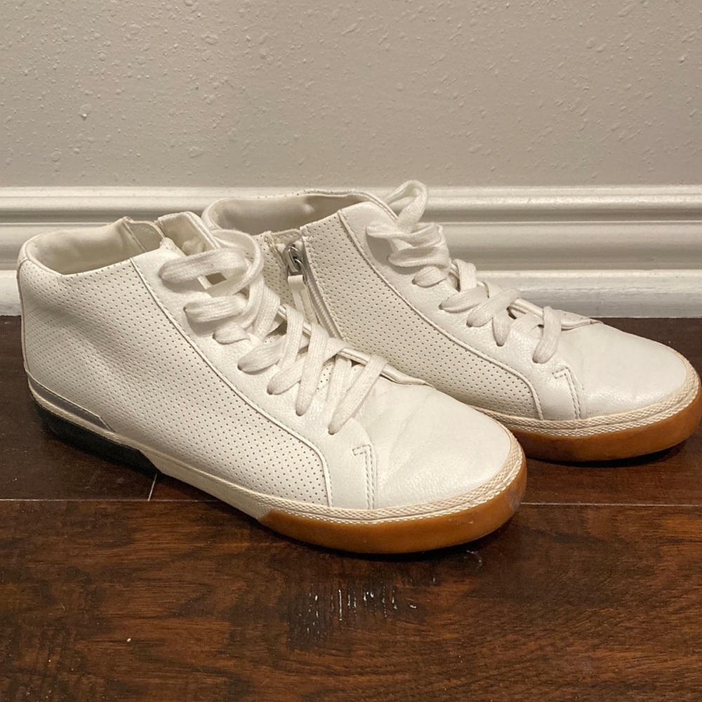 White Target high tops